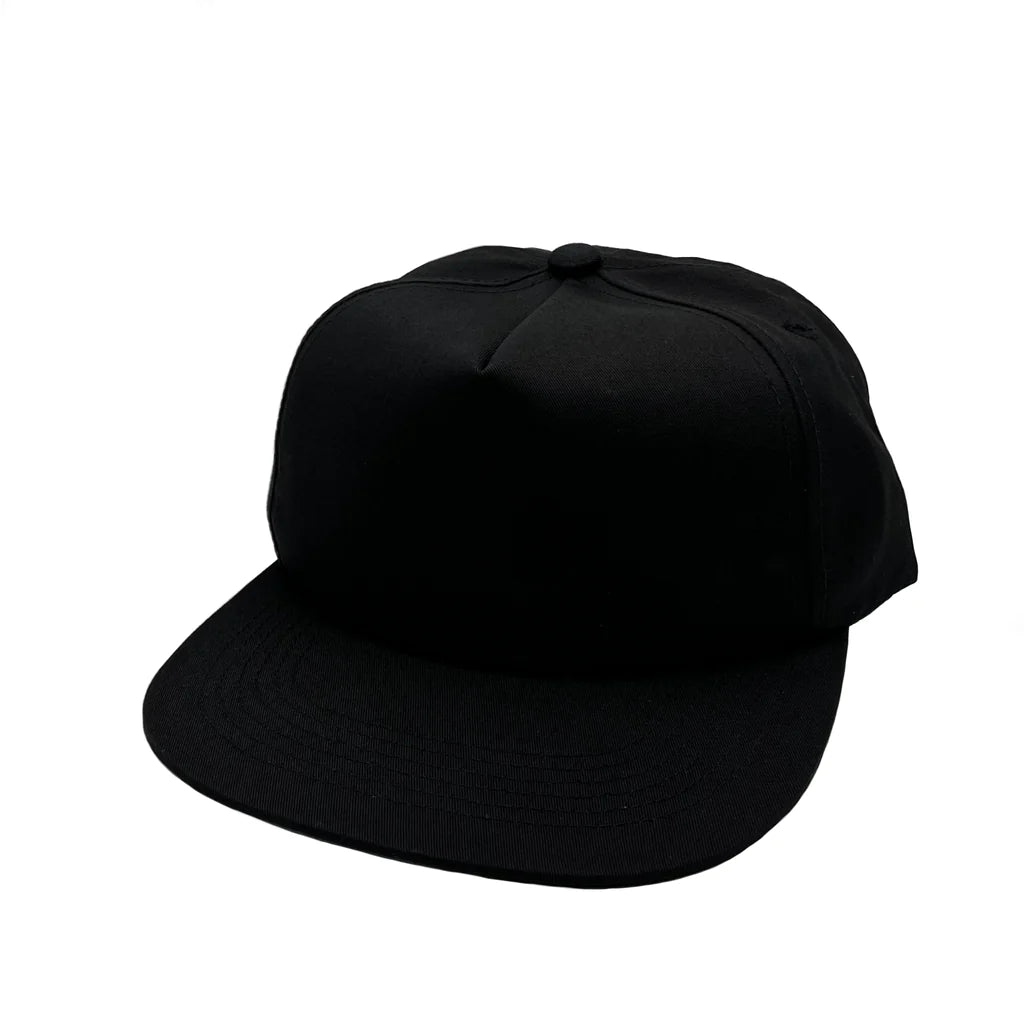 GNV-011POV-CVC 5 Panels Unstructured Flat Bill Cap