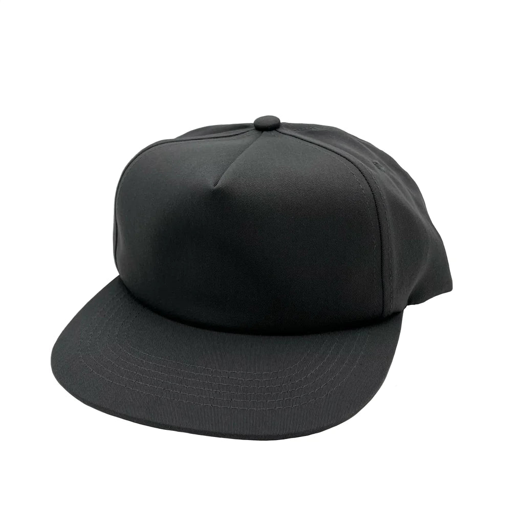 GNV-011POV-CVC 5 Panels Unstructured Flat Bill Cap