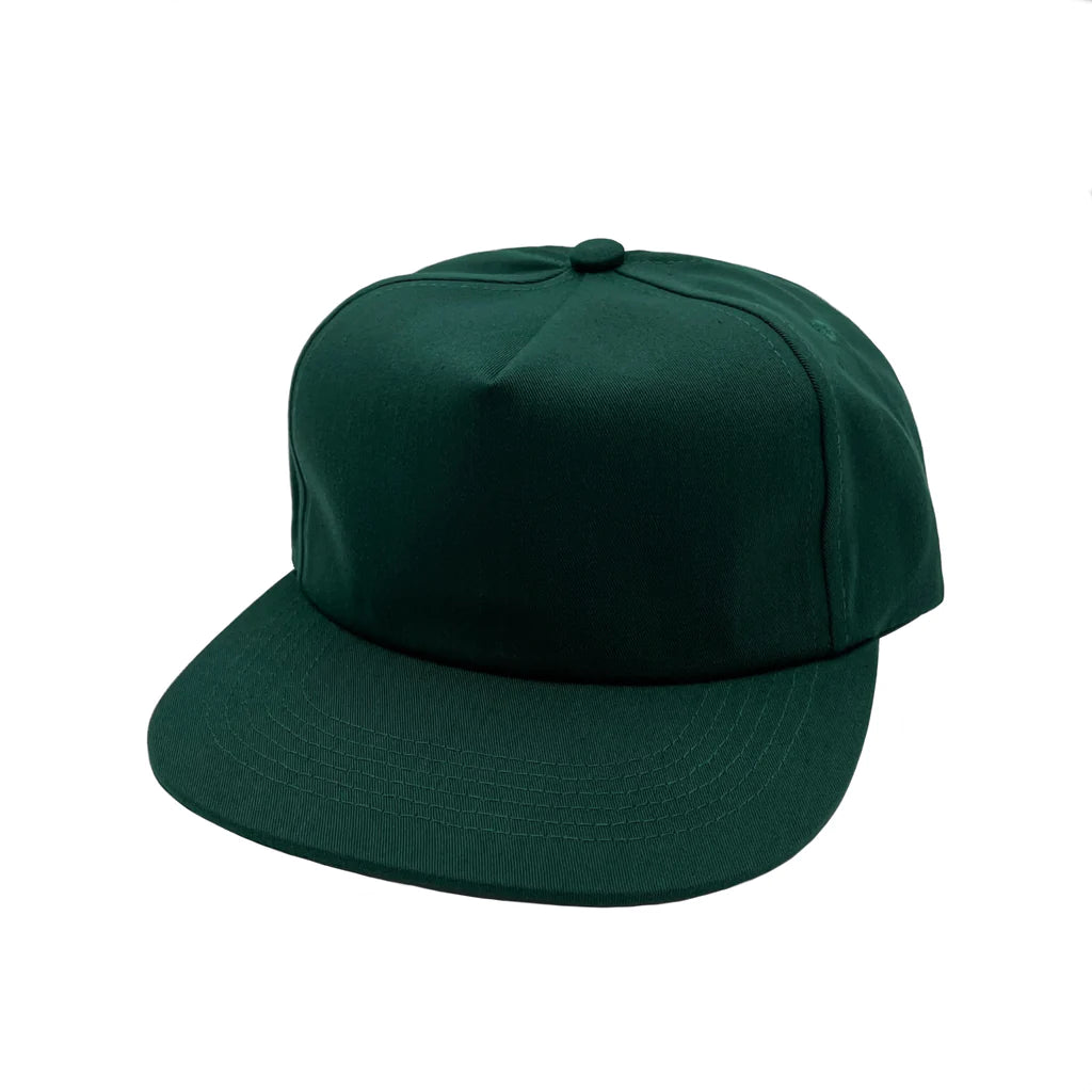 GNV-011POV-CVC 5 Panels Unstructured Flat Bill Cap