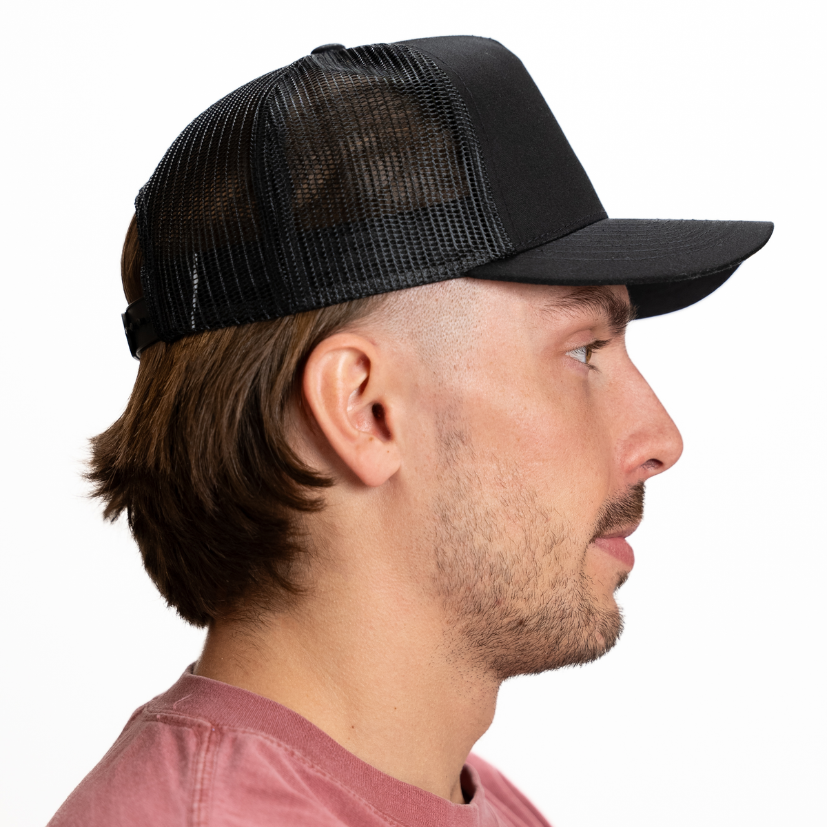 GNV-008POV - Premium Pro Style Mesh Trucker Cap