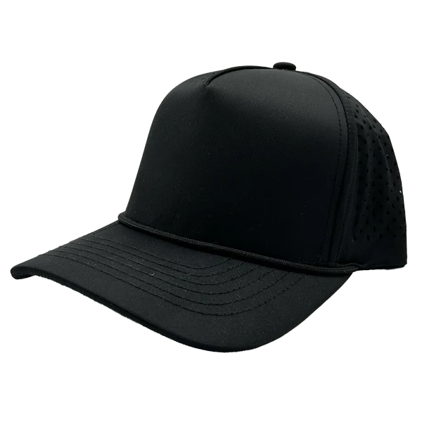 GNV-DT724POV - 5 Panels Droplets W/String Curved Bill